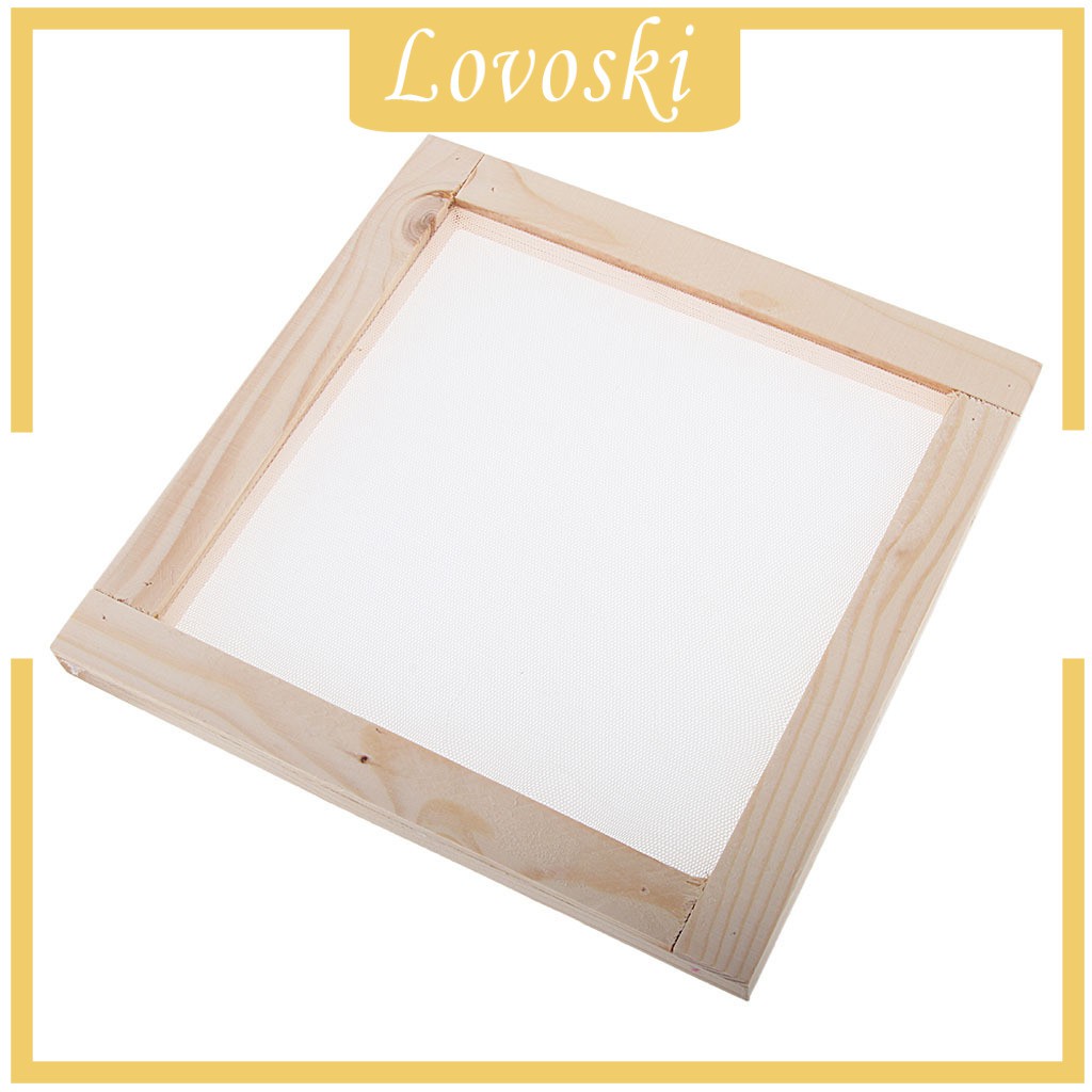 [Lovoski] Bộ 2 Khuôn Làm Giấy A4 Nghệ Thuật Tái Chế Được