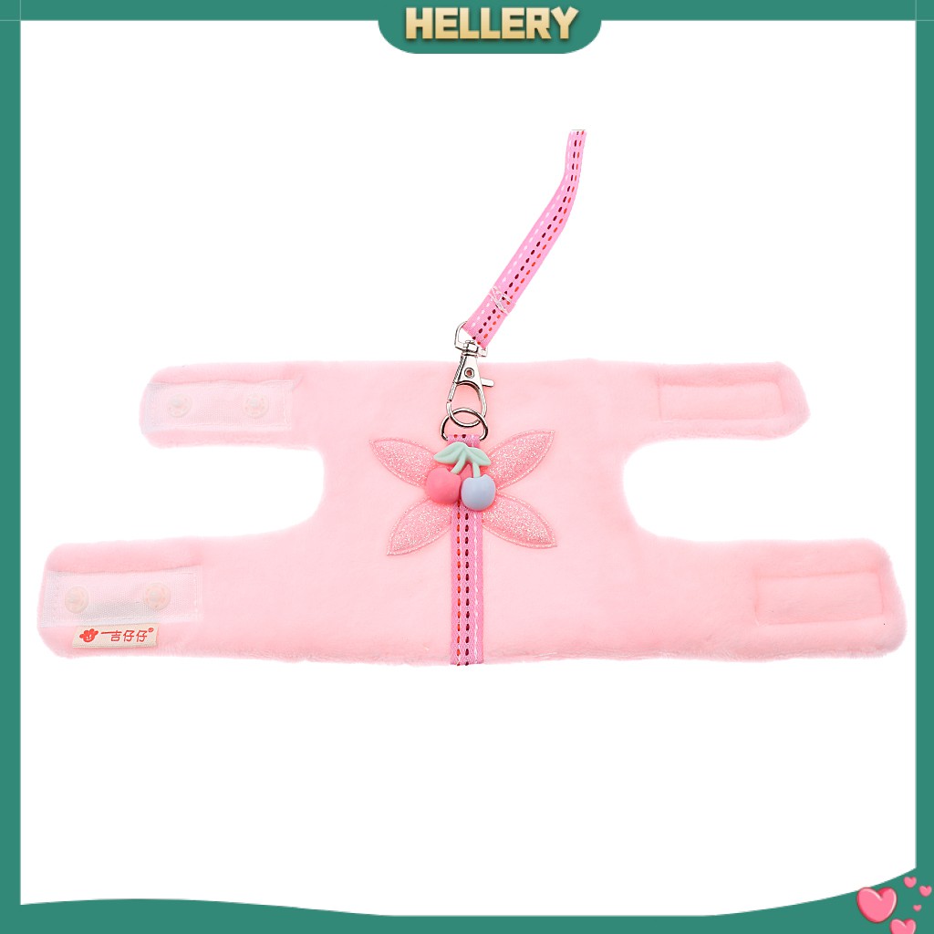 Bộ Dây Đai Và Dây Dắt Bằng Vải Cotton Cho Chuột Hamster / Heo Guinea