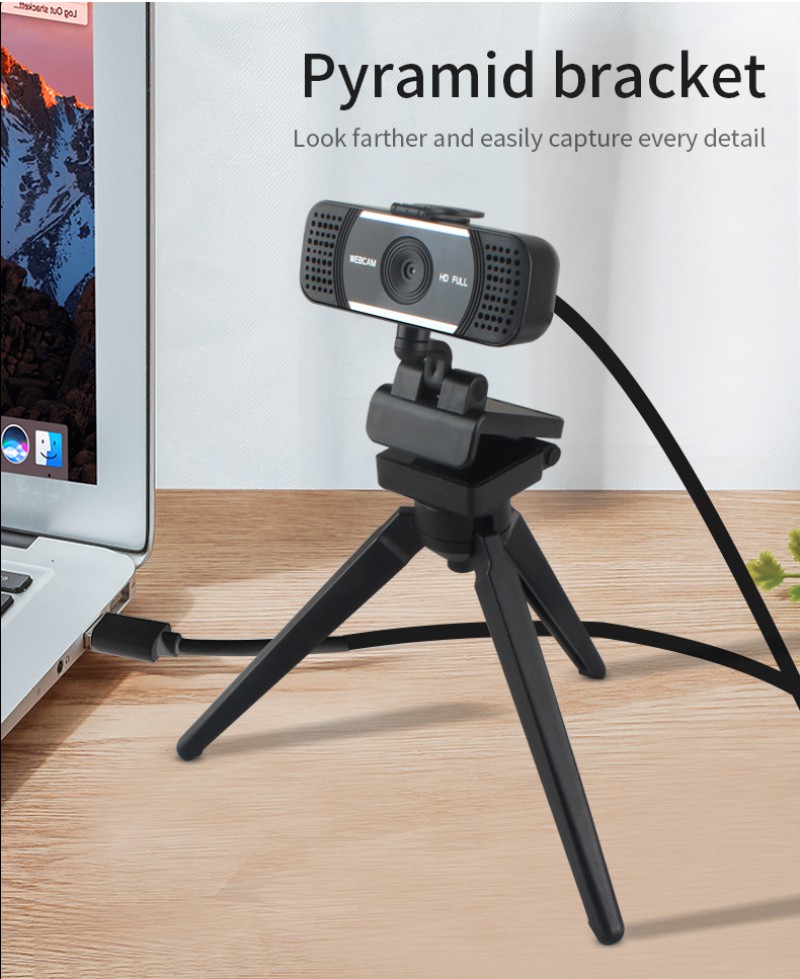 Camera USB W18 4K HD 1080P Kèm Micro Chất Lượng Cao Cho Máy Tính