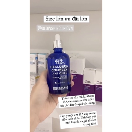 Tinh chất cấp nước cấp ẩm Hyaluron Complex Ampoule 62%