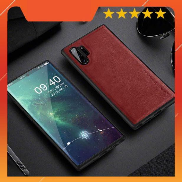 Ốp lưng X-Level da cho Galaxy Note 10 Plus/ Note 10+ viền dẻo Chống sốc ( Nhiều màu)