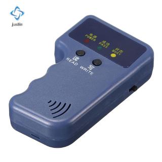 Handheld RFID ID Card Copier Reader Writer 6 Writable Tags Cards 125Khz Durable ABS
