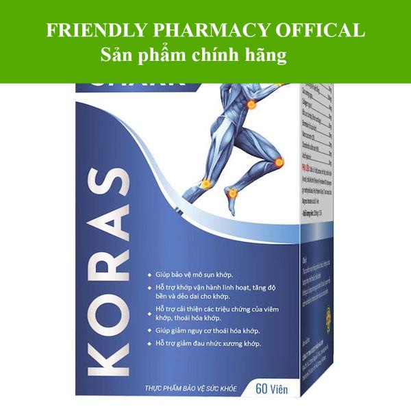 Koras Shark - Hỗ trợ cải thiện các triệu chứng viêm khớp thoái hóa khớp (60 viên)