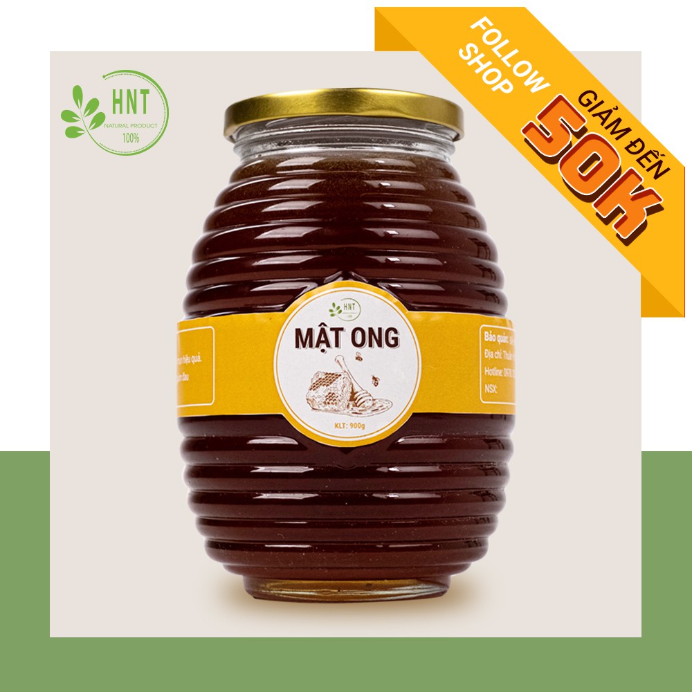 Mật ong rừng nhãn nguyên chất, loại thật, tự nhiên không pha tạp - HNT NATURAL PRODUCT MO900 | BigBuy360 - bigbuy360.vn