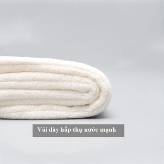 Khăn quấn tóc nhanh khô siêu thấm hút
