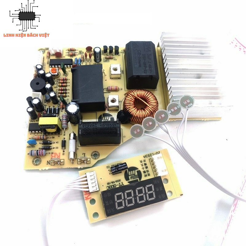 Bo mạch bếp từ đa năng cảm ứng 2100W loại siêu mỏng chất lượng tốt
