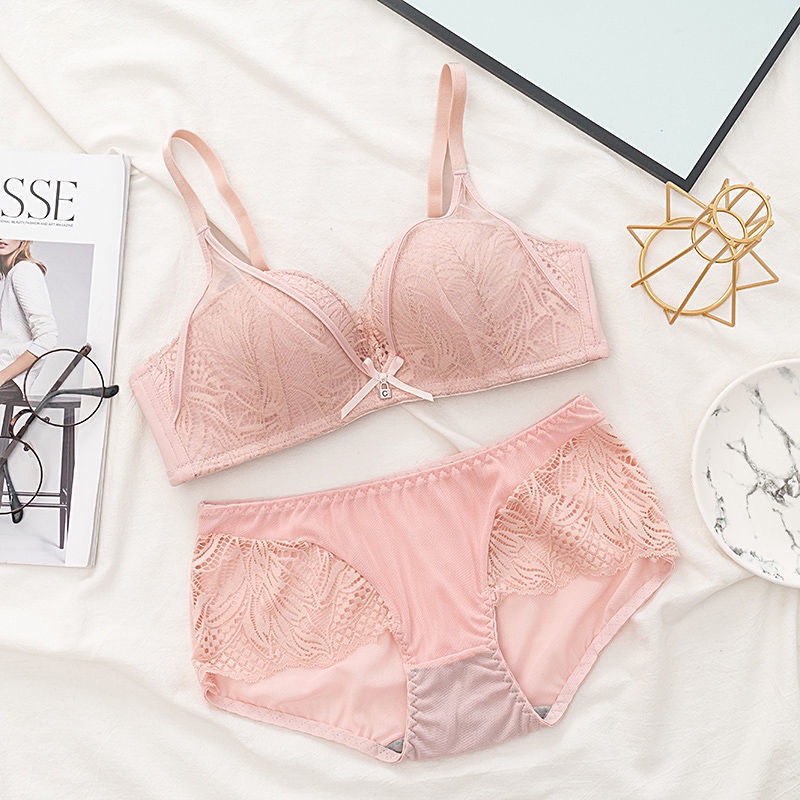 Áo Lót Không Gọng Phối Ren Phong Cách Quyến Rũ