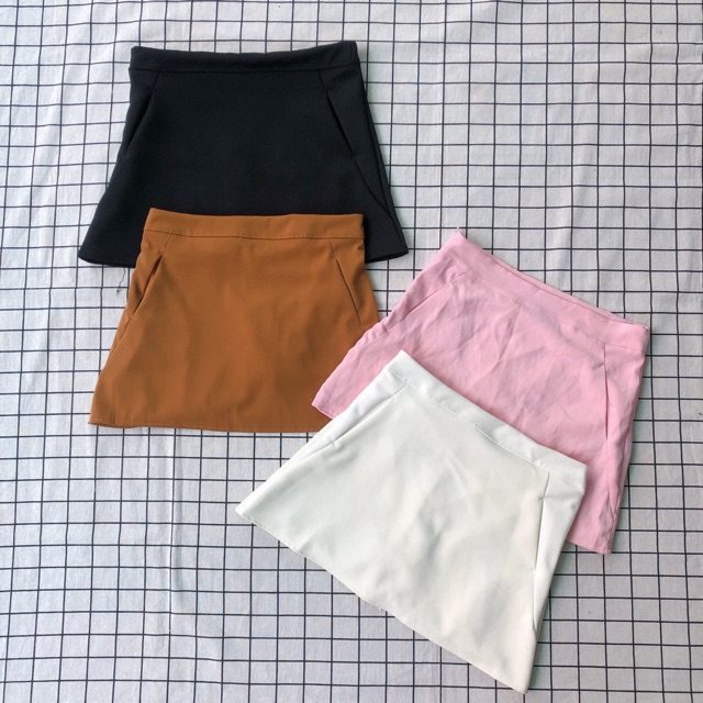 [ Mã FAMAYWA giảm 10K đơn 50K] Chân váy chữ A phối túi | BigBuy360 - bigbuy360.vn