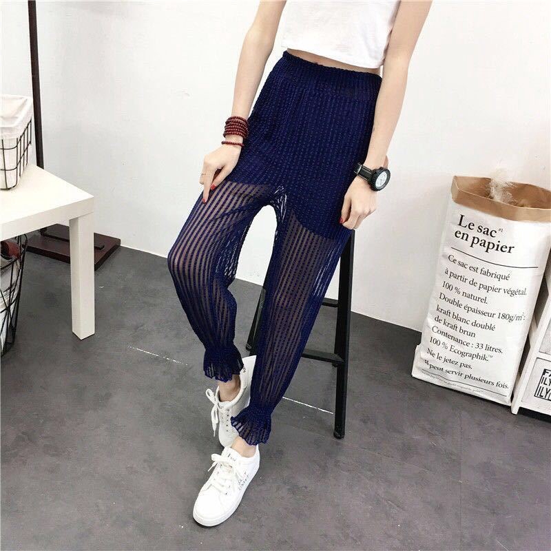 Women's Chiffon Pants Loose Sun protection Summer Trend | BigBuy360 - bigbuy360.vn