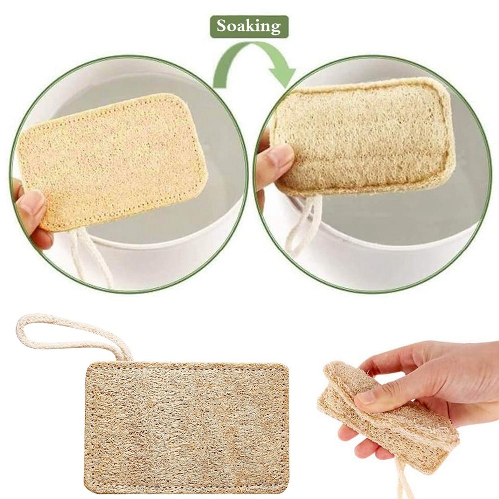 Epoch Mút Rửa Chén Dĩa Bằng Sợi Xơ Mướp Không Trầy Xước Có Thể Tái Sử Dụng