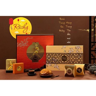 [HN] Hộp 6 bánh trung thu Richy cao cấp ( HỘP : 6 bánh x 120g )