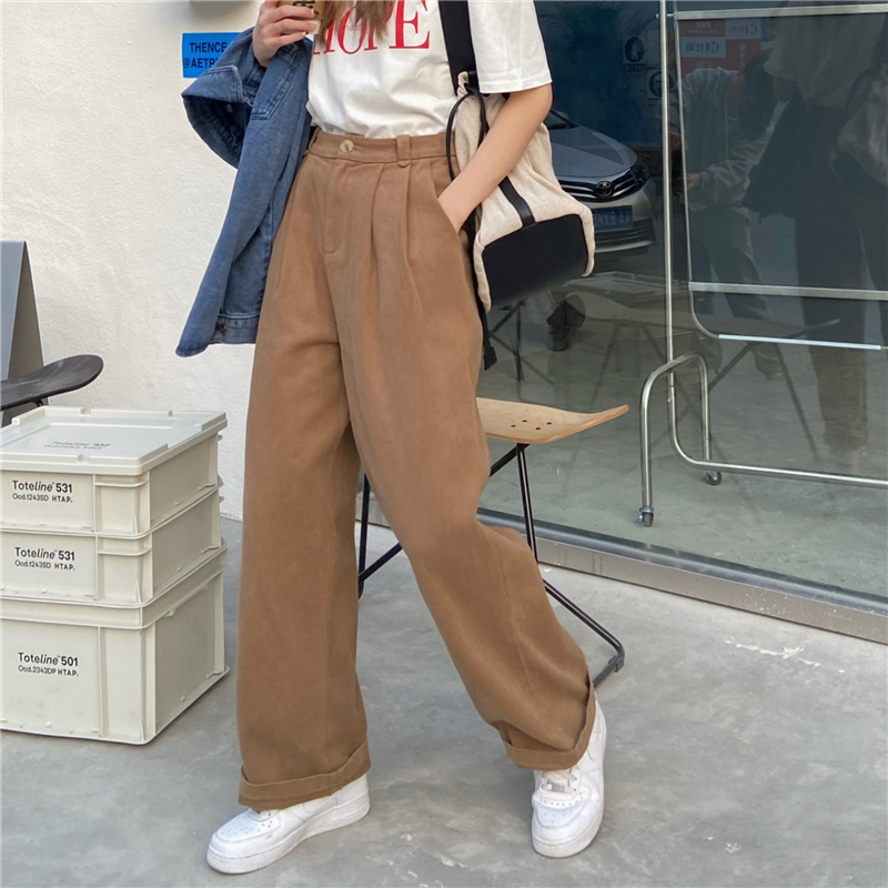 Quần Denim Nữ Lưng Cao Ống Rộng Thời Trang 41941 | BigBuy360 - bigbuy360.vn