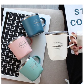 Tyeso mug có quai cầm 300ml + TICKER