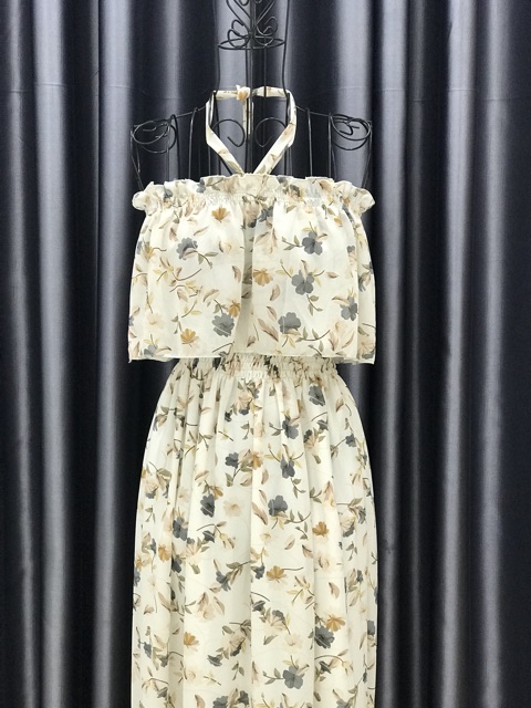ĐẦM MAXI BẸT VAI ĐUÔI CÁ (nhiều màu Khách đặt hàng ib shop check hàng còn-hết nhé) | BigBuy360 - bigbuy360.vn