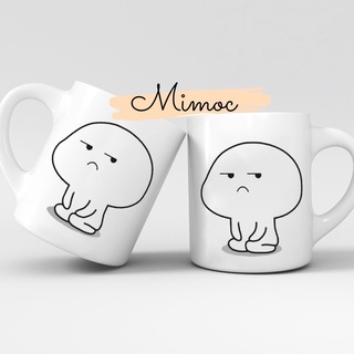 Ly sứ cốc sứ hình MEME ngộ nghĩnh , quà tặng cao cấp