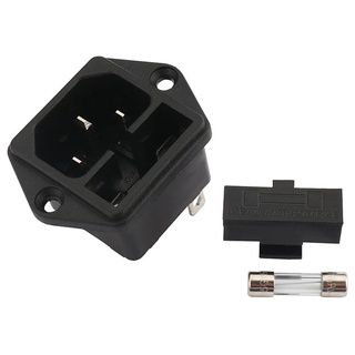 Jack Nguồn Nồi Cơm Điện 3 Chân Có Cầu Chì