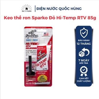 Keo thế ron sparko đỏ hi-temp rtv 85g-bảo hành 12 tháng-điện nước quốc hùng