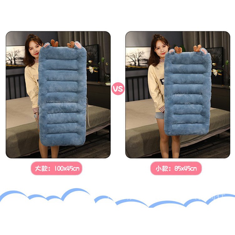 Đệm Lót Ghế Ngồi Dày Một Mảnh Bằng Vải Lông Thông Dụng Cho Học Sinh/Văn Phòng