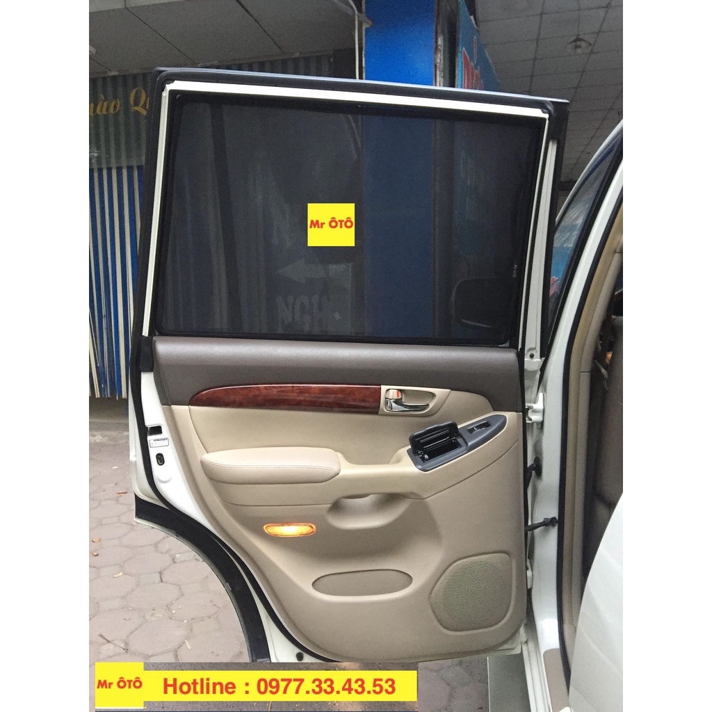 Rèm Che Nắng  Xe Toyota Land Cruiser Prado 2006-2010 chống UV Hàng Loại 1 MR.ÔTÔ -Bảo Hành 2 Năm