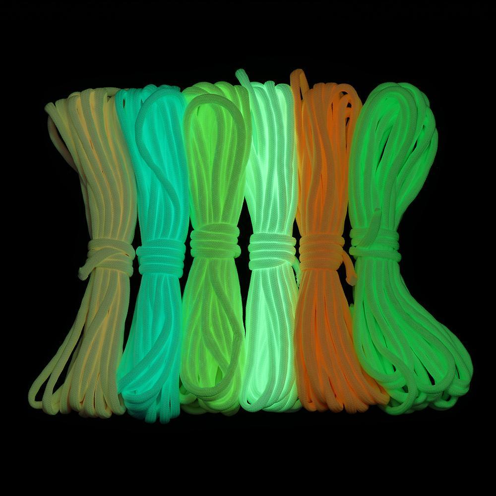 HECCEH Dây Paracord Sinh Tồn 3 / 5 / 10M 6 Màu 7 Cuộn