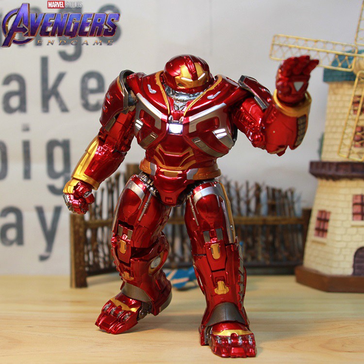 Mô hình Hulkbuster Mark 44 2.0 Avengers Infinity War size 21cm Có LED - Chính hãng ZD Toys - Hulkbuster MK44