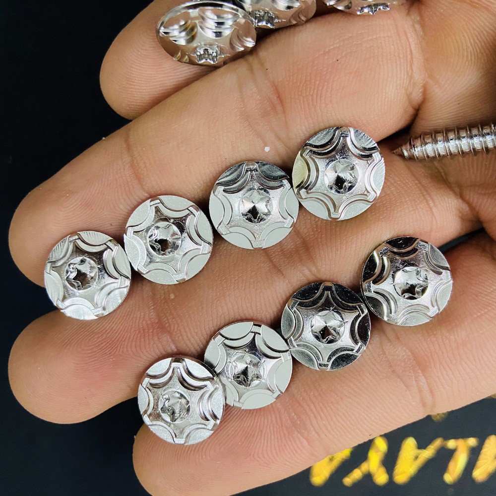 ỐC SALAYA NGÔI SAO 2 TÀNG 5LY15 RĂNG XOẮN SỬ DỤNG BẮT DÀN ÁO YAMAHA, ỐP PÔ E