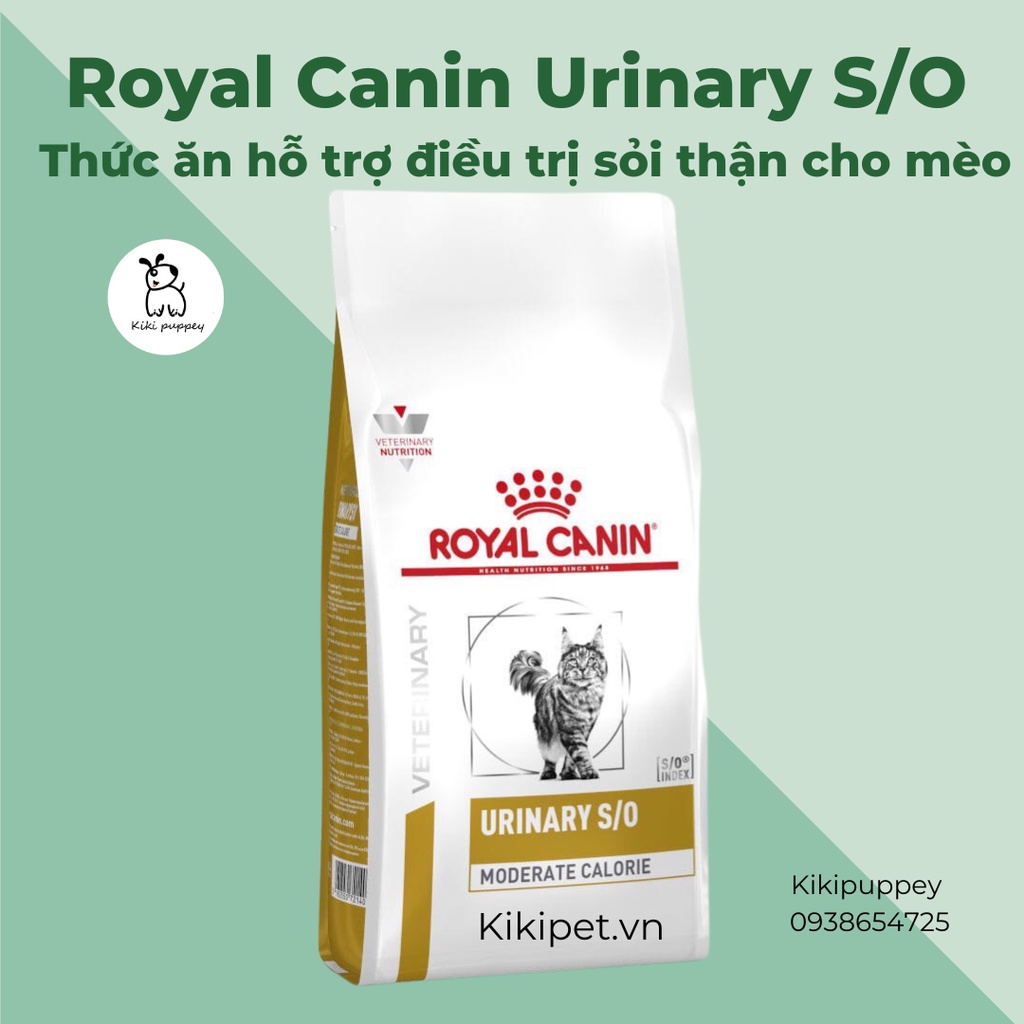 Thức ăn cho mèo bị bệnh sỏi thận ROYAL CANIN URINARY S/O 1,5kg