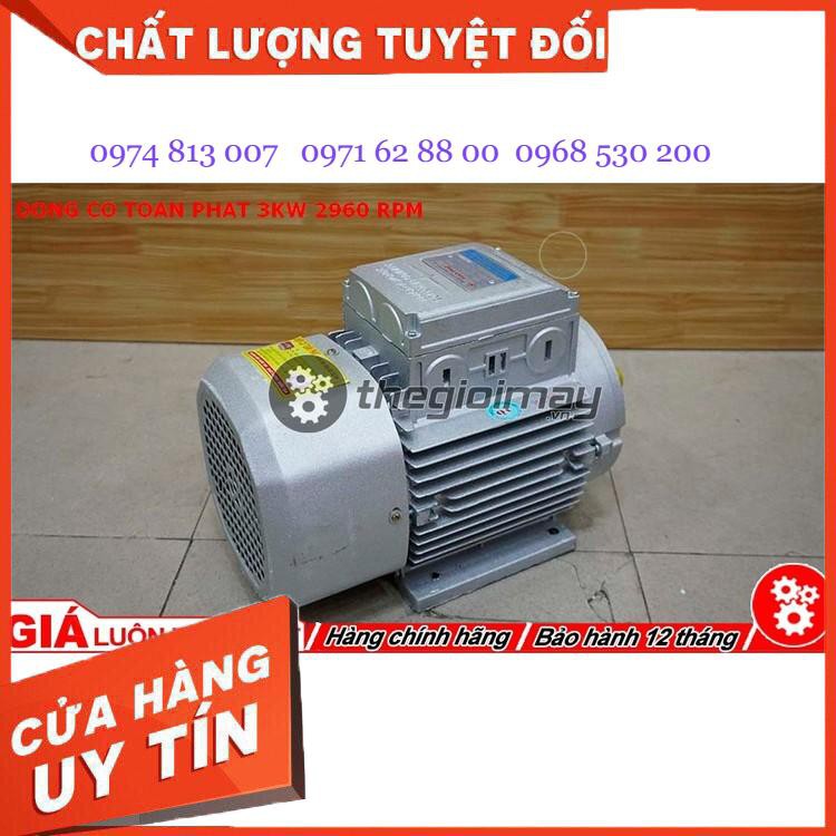 Motor toàn phát 3KW 2960 v/p GIÁ CỰC SHOK