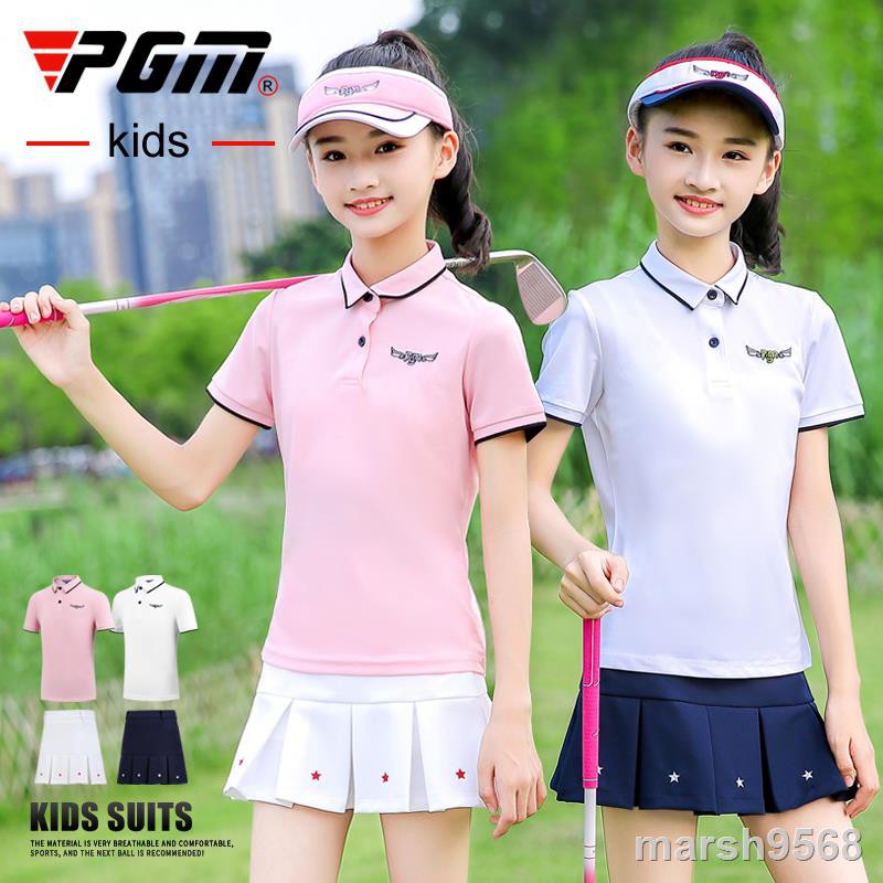 Bộ Đồ Đánh Golf Tay Ngắn Thời Trang Mùa Hè Cho Bé