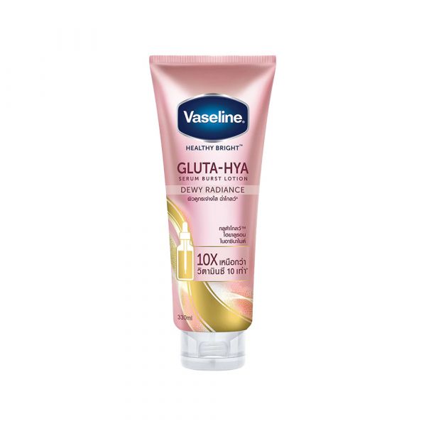 Sữa Dưỡng Thể Vaseline 10X Healthy Bright Gluta-Hya Serum Burst Lotion 330ml