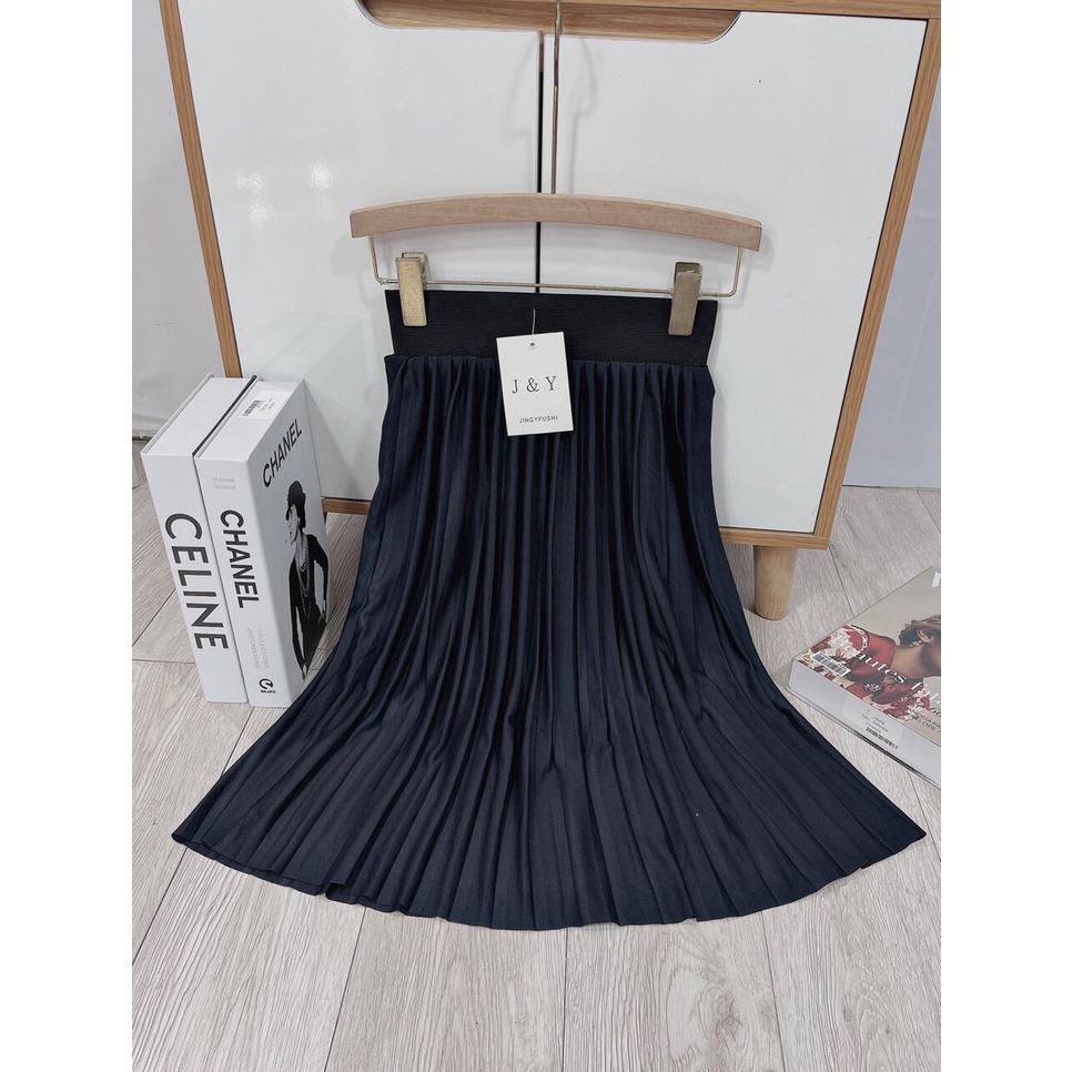 [ HÓT QUÁ] Chân Váy Rập Ly dáng Chữ A thời trang cao cấp- ZADOLA FASHION