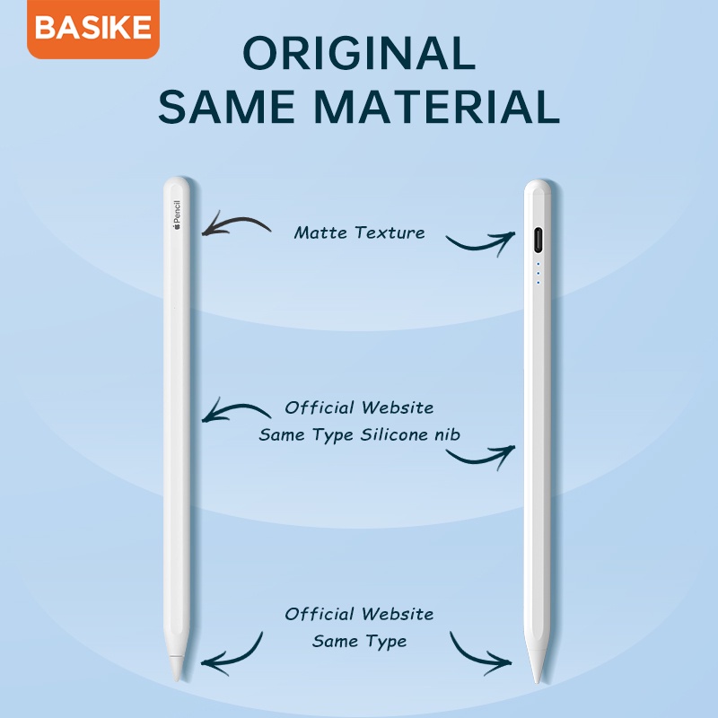 Bút cảm ứng Stylus Pencil Baiske chuyên dụng cho 1 2 / Android Xiaomi Huawei Samsung