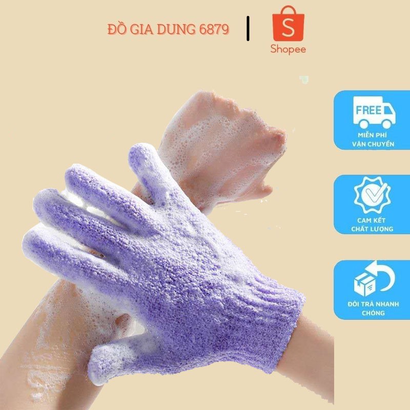 Găng tay tắm, Găng tay tẩy tế bào chết toàn thân độ nhám vừa phải - The body shop