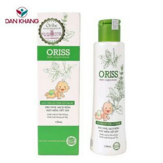 Sữa tắm trị rôm sảy cho bé sơ sinh oriss (150ml)