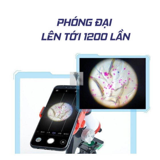 Đồ chơi kính hiển vi quang học cho bé Microscope 1200 x C2121