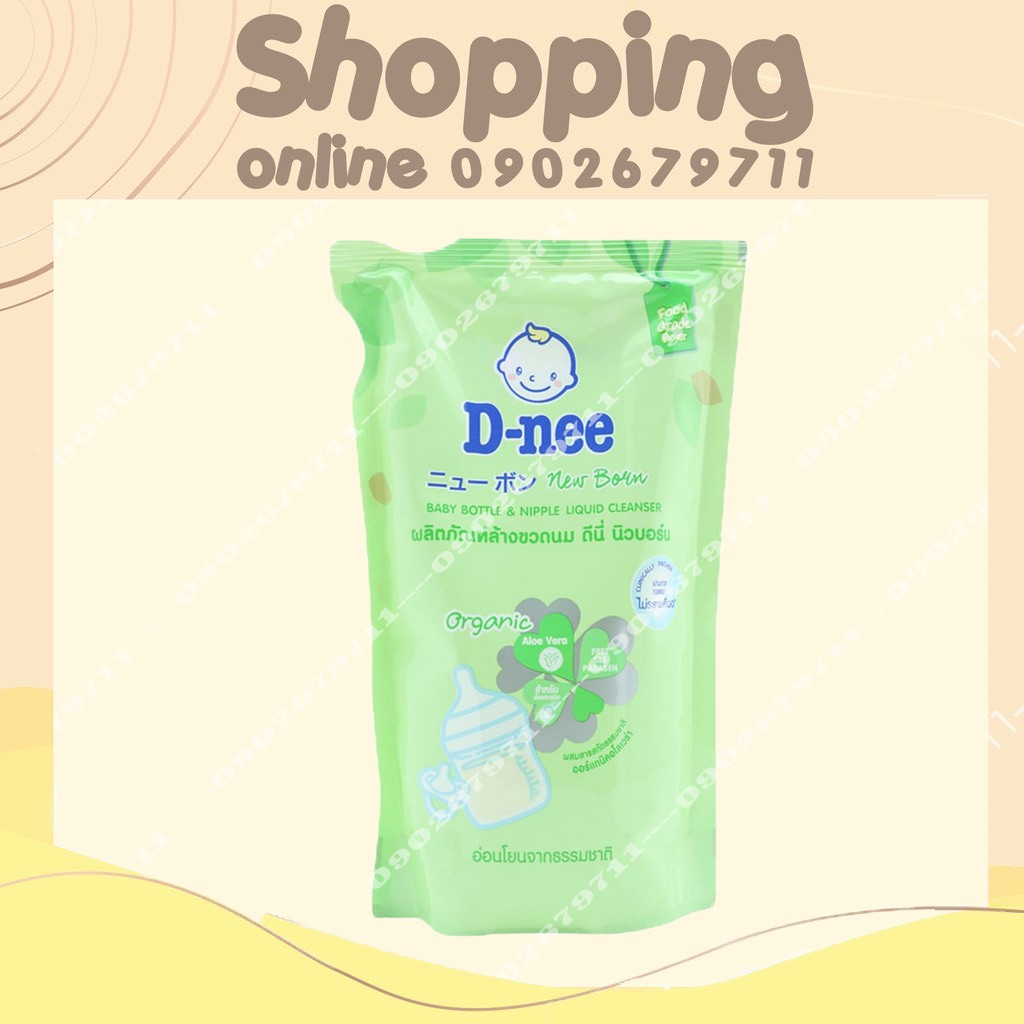 Nước rửa bình sữa Dnee 400-620ml