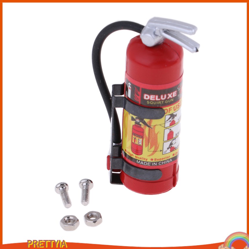 Mô hình bình chữa cháy cho xe hơi RC tỉ lệ 1:8 1:10 Axial Scx10 D90