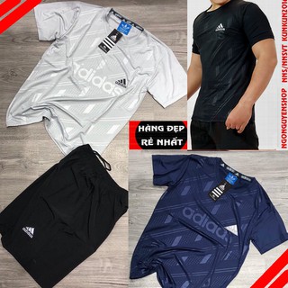[ Giảm 50% ] Đồ Bộ Nam Hè Mẫu Mới Hot, Đồ Bộ Tập Gym NS00016 NS112