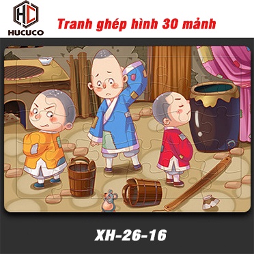 Tranh Ghép Hình 30 Mảnh Ghép - Truyện Cổ Tích - Ngộ Nghĩnh (XH-26)