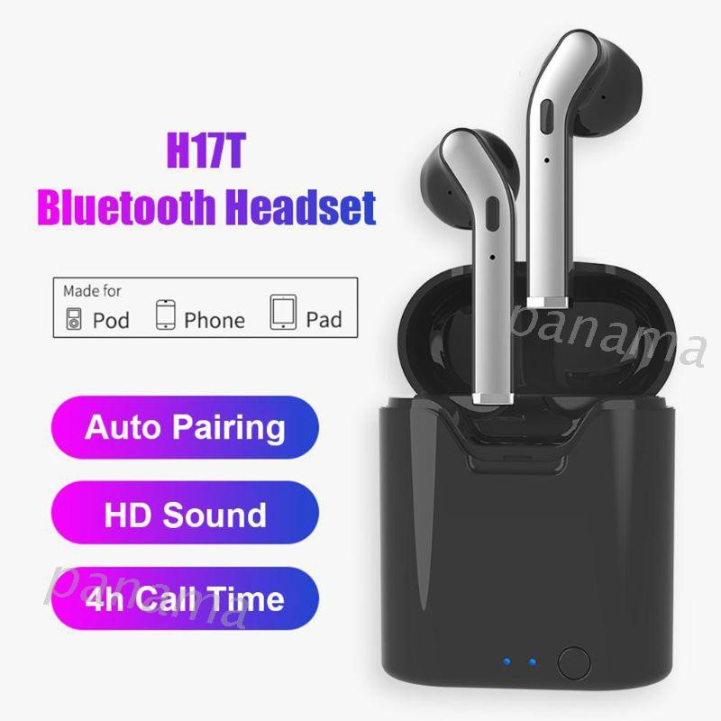 Set 1 Cặp Tai Nghe Bluetooth 5.0 Âm Thanh Hifi H17T Tws