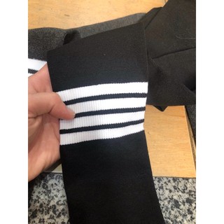 Quần legging nỉ sọc co giãn