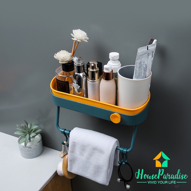 Giá Treo Khăn / Vật Dụng Gắn Tường Tiện Lợi Cho Nhà Tắm