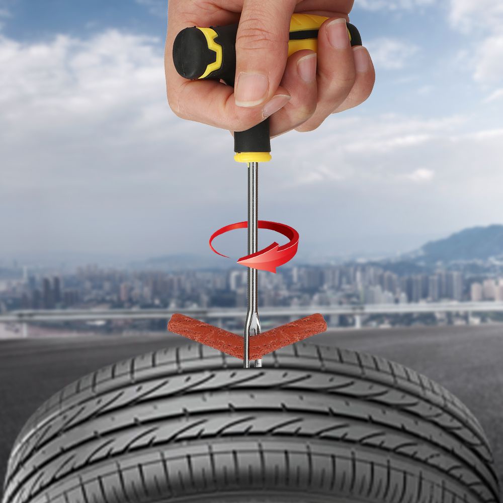 Bộ Dụng Cụ Sửa Chữa Lốp Xe Hơi Khẩn Cấp
