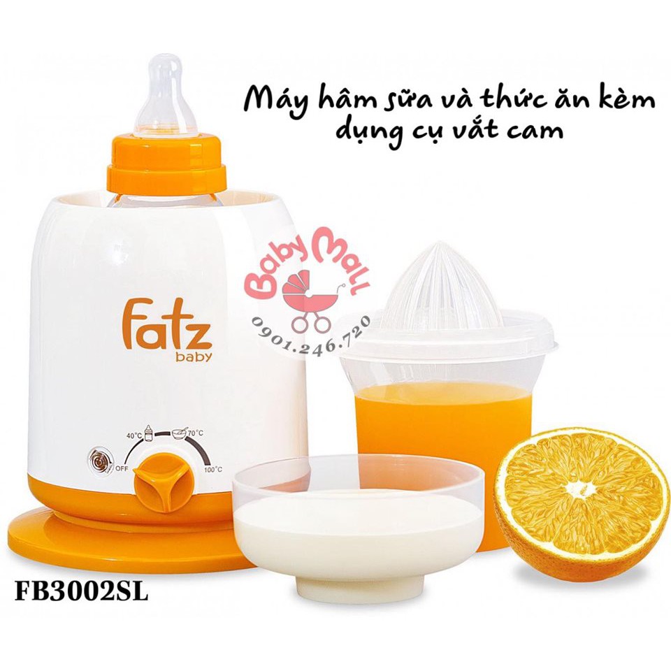 Máy hâm sữa – Mono 2 – Fatzbaby FB3002SL
