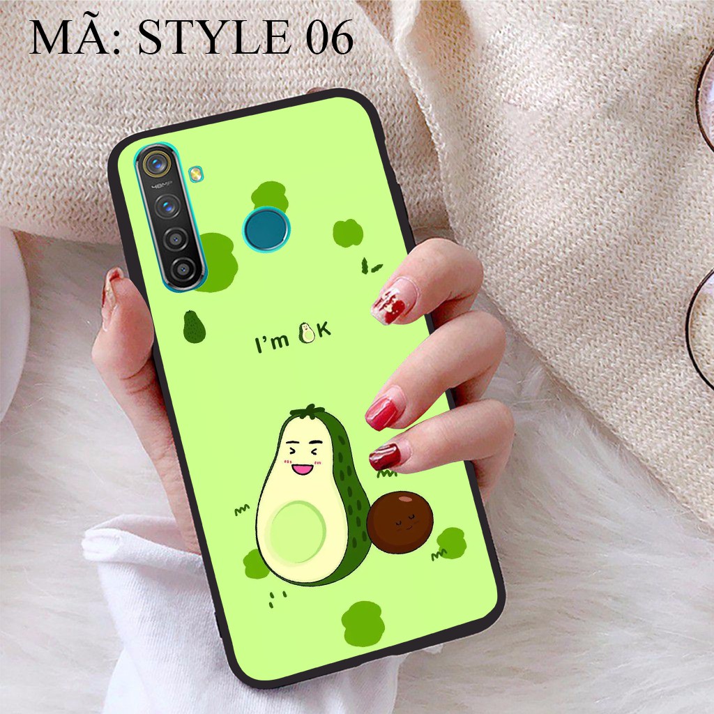 Ốp lưng Realme 5 Pro viền dẻo TPU BST Phong Cách Trẻ Trung