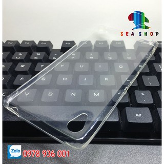 Ốp lưng sony xperia m4 aqua - e2312 nhựa dẻo - trong suốt