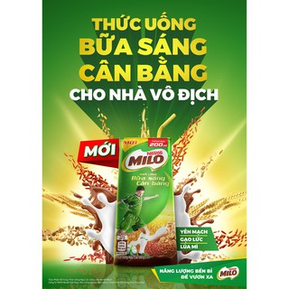 1 vỉ sữa Milo cho bữa sáng
