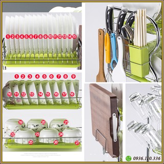Kệ để chén bát RE0163 RE0164