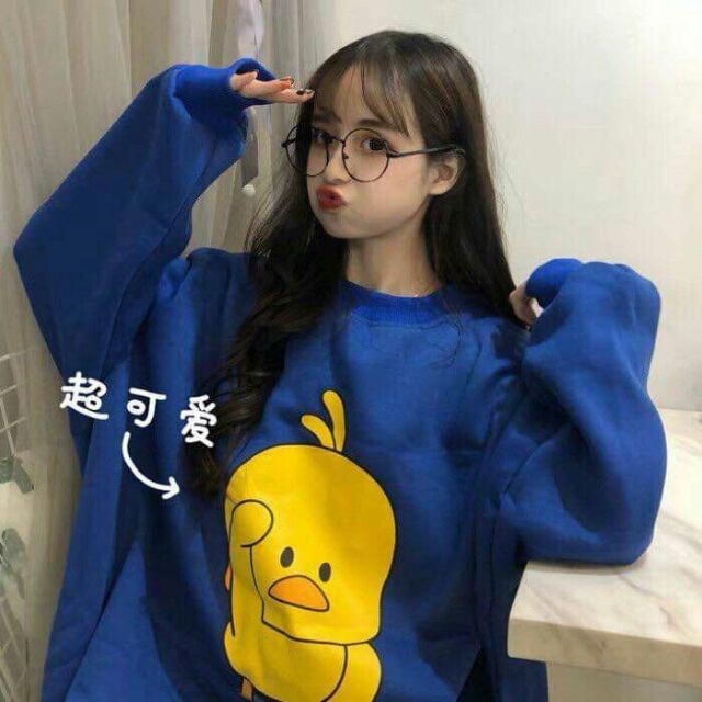 Áo hoodie con vịt Dancer