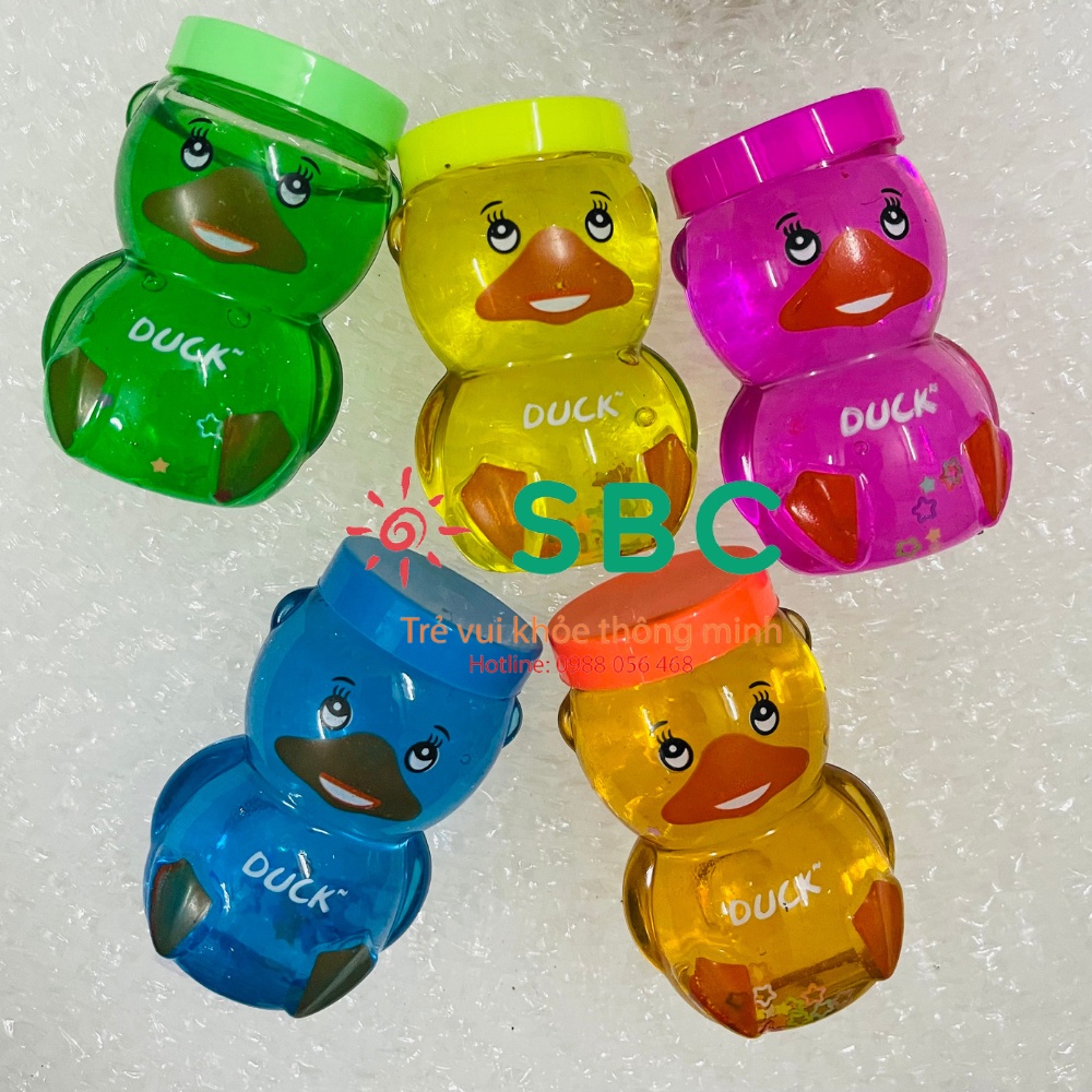 1 hũ Slime Slam trong giúp thư giãn chơi vui cho cả người lớn và trẻ em - Đồ chơi nhựa dẻo